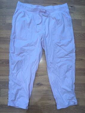 lululemon athletica Light Pink Drawstring Joggers